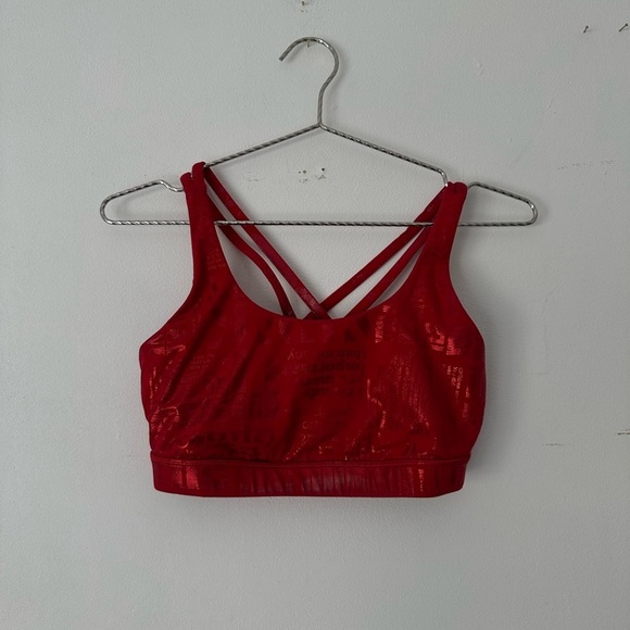 Lululemon Limited Edition Metallic Energy Sports Bra - Picture 7 of 7